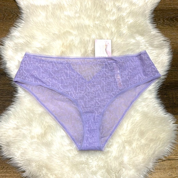 Savage x Fenty SIGNATURE SCRIPT CHEEKY PANTY🌸 - Picture 2 of 7